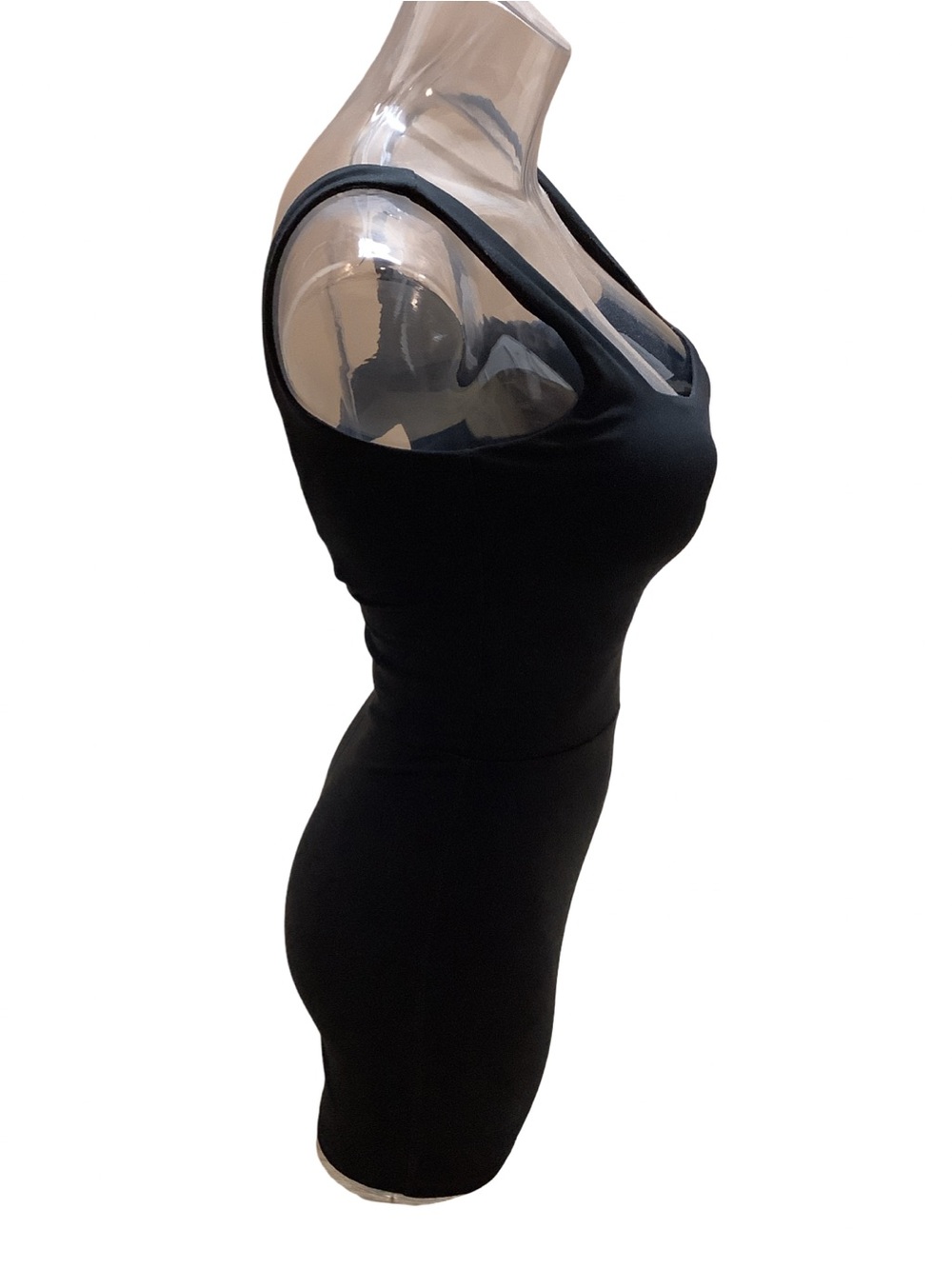 Sincerly Jules Size Small Black Seamless Shapewear Bodysuit Short. Preloved - Picture 2 of 6
